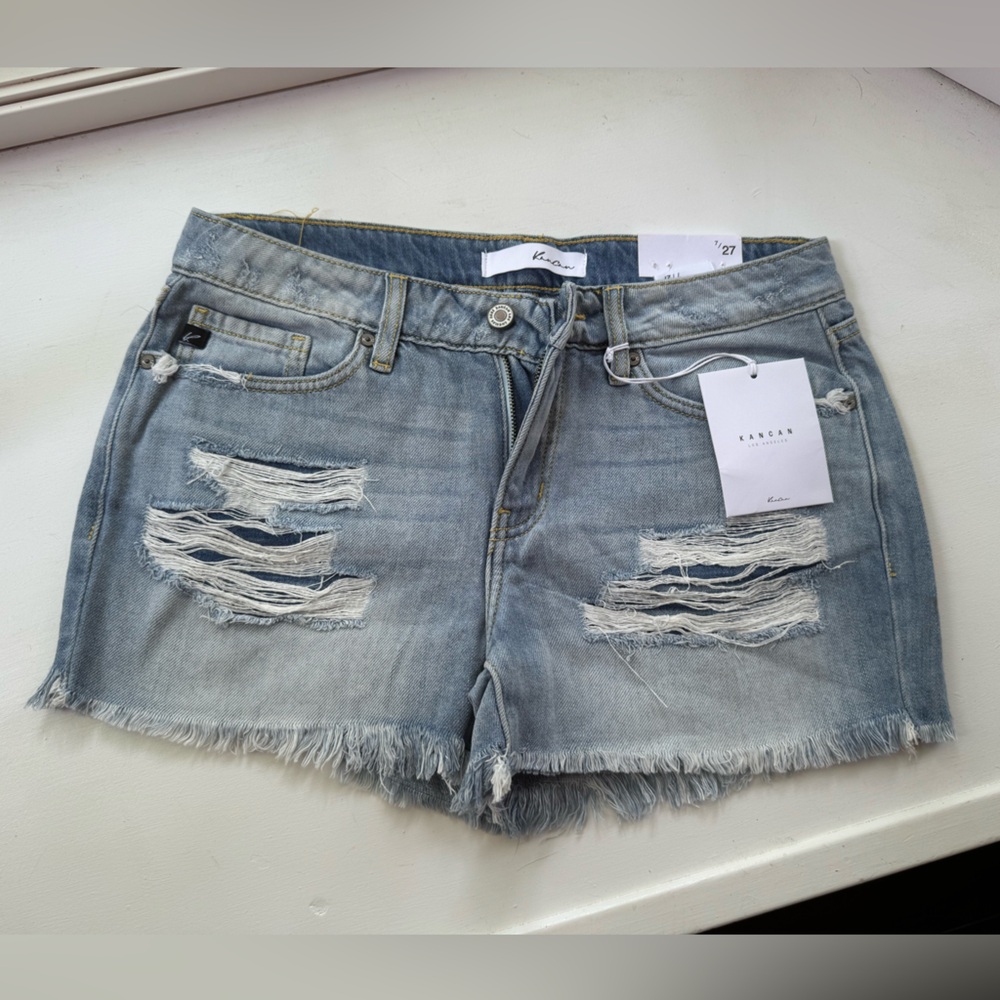 BNWT! Kancan Destroyed shorts